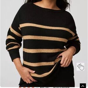 Torrid Vegan Cashmere Boat Neck Pullover